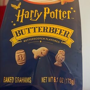 NEW Harry Potter Goldfish  Limited Edition Butterbeer Baked Grahams 6oz bag